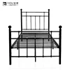 high quality wholesale wrought modern metal craft single bed for design furniture maharaja bed baby cot bed