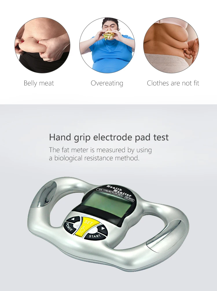 Alat Analisis Lemak Kesehatan Portabel Indeks Massa Tubuh Pegangan Tangan Bmi Buy Portable Tubuh Monitor Kesehatan Portable Digital Genggam Indeks Massa Tubuh Meter Monitor Kesehatan Digital Body Fat Analyzer Monitor Bmi Meter Handheld Tester