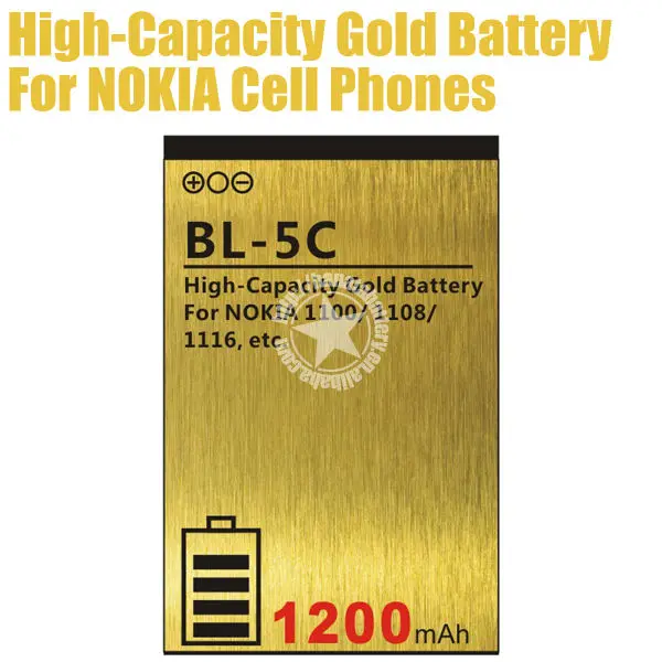 Card Speaker Battery Bl-5C for Nokia 1110 1108 Made in China