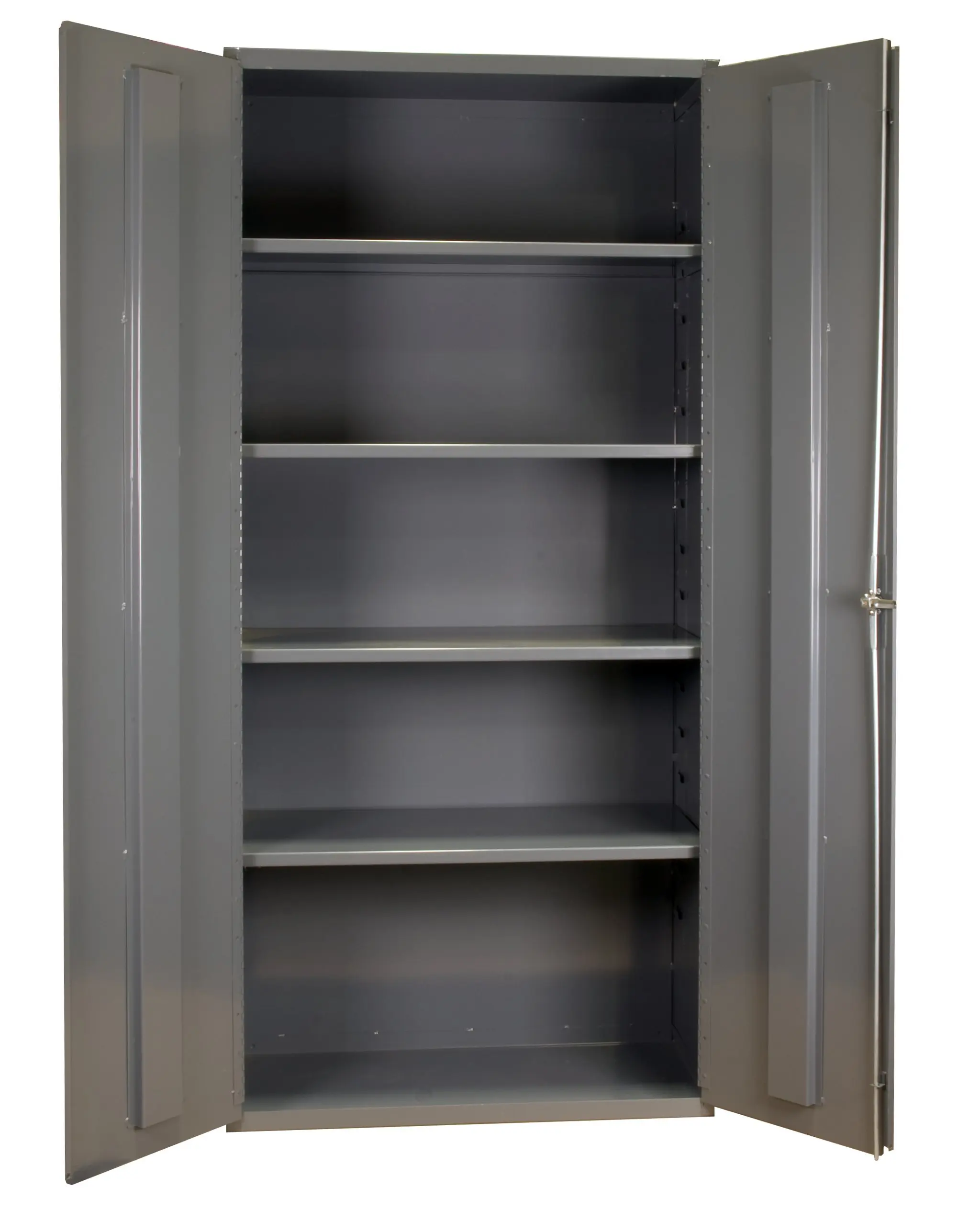 Buy DURHAM 611-95 Storage Cabinet, Steel, 9 Shelves, Locking Hinge in ...