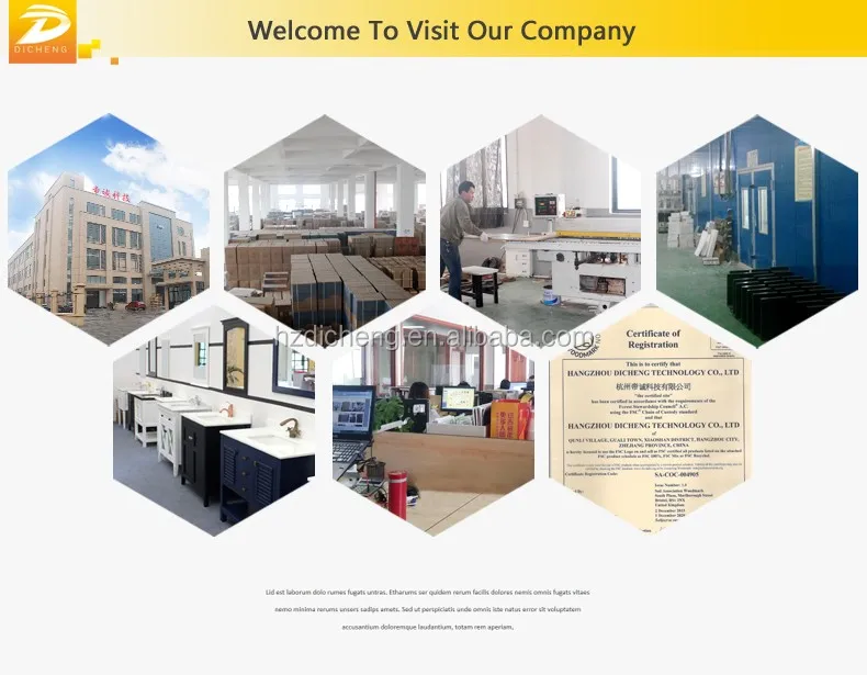 Tocador De Baño Estilo Country Con Espejo,Mueble De Baño De Madera,Un