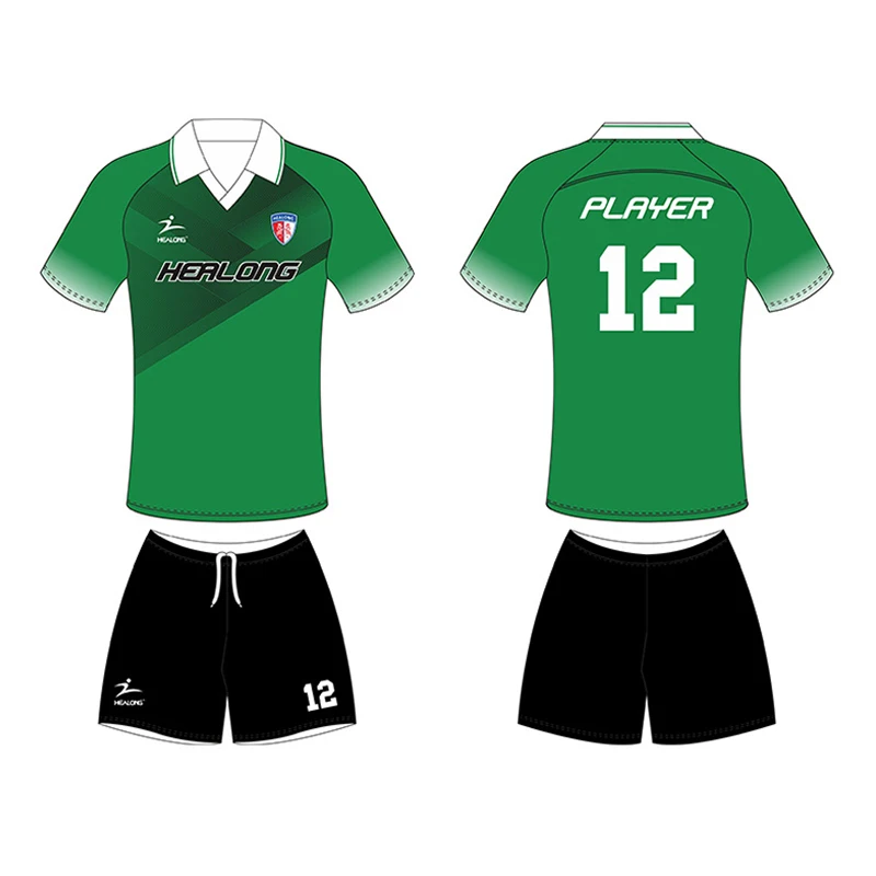 Color Green Latest Design Sublimation Custom Cheap Soccer Uniform For Teams  - Buy Juego De Fútbol Para Equipo,Uniforme De Fútbol Barato Para Equipo,Uniforme  De Fútbol Barato Personalizado Para Equipo Product on Alibaba.com