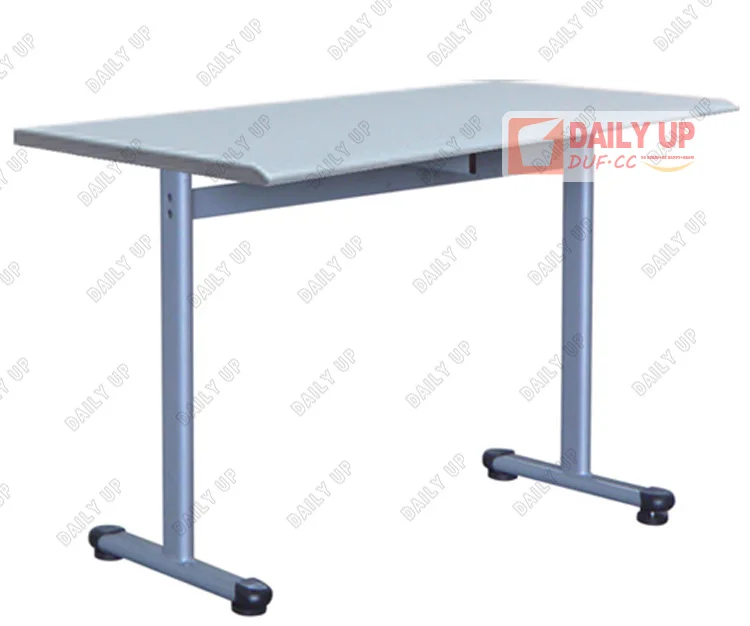 Double Wooden School Desk 1-1.8m Customize Size Lecture Hall MDF Study Examination Table School Furniture