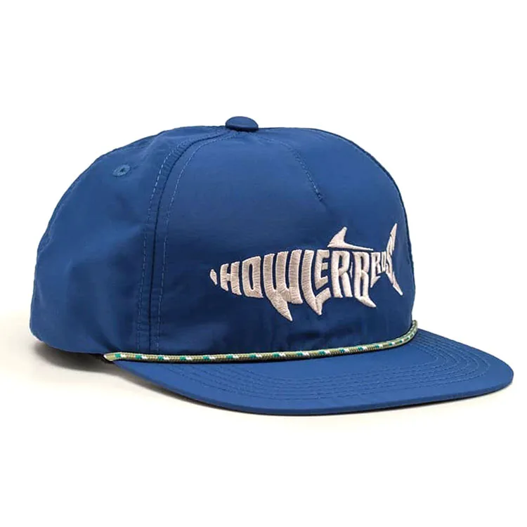 Custom Rope Bill Nylon Unstructured Snapback Cap Buy Unstructured