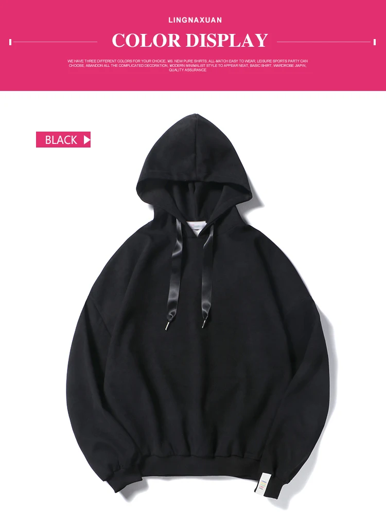 2019 Mens Korean Fashion Hoodies Plain Hoodies Buy Korean Fashion Hoodies,Pullover Plain