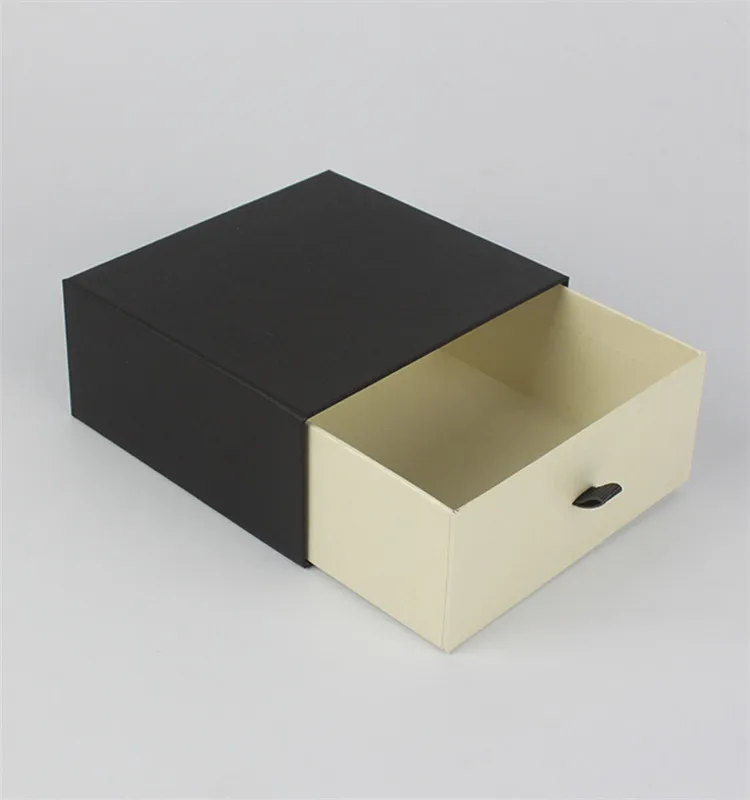 Handmade Custom Luxury Black Cardboard Drawer Gift Box Buy Drawer Gift Box,Cardboard Drawer