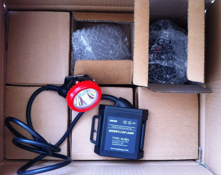 KL6Ex ATEX LED miner lamp , rechargeable led mining helmet light