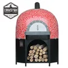 Cooking Pizza Gas Wood Pizza Oven Use in Home Garden