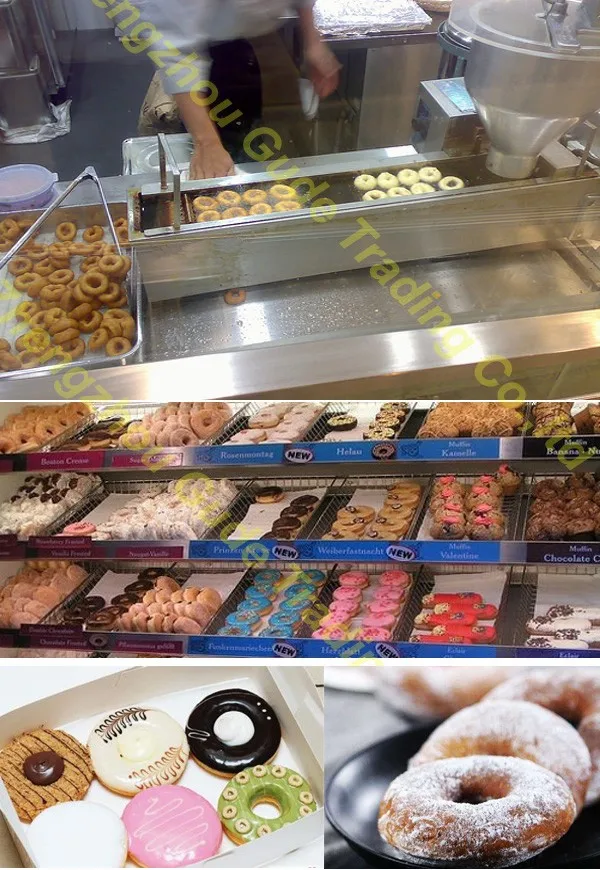 Commercial Stainless steel mini electric gas donut maker machine