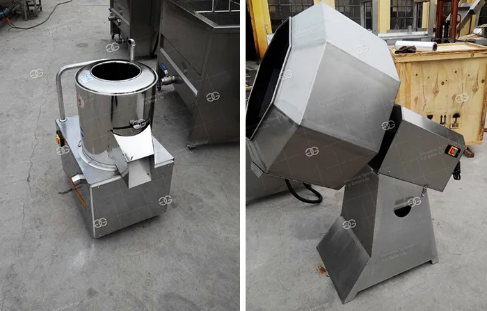 Small Potato Chips Frier Equipment Potato Chips Making Machine For Home