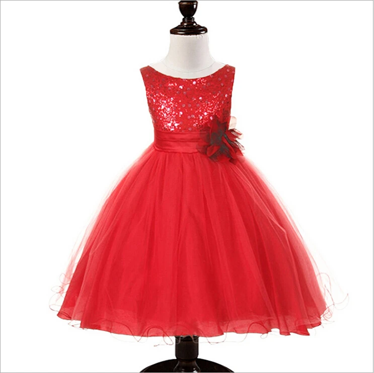 3 To 10 Year Old Girls Fancy Christmas Party Dress - Buy Party ...