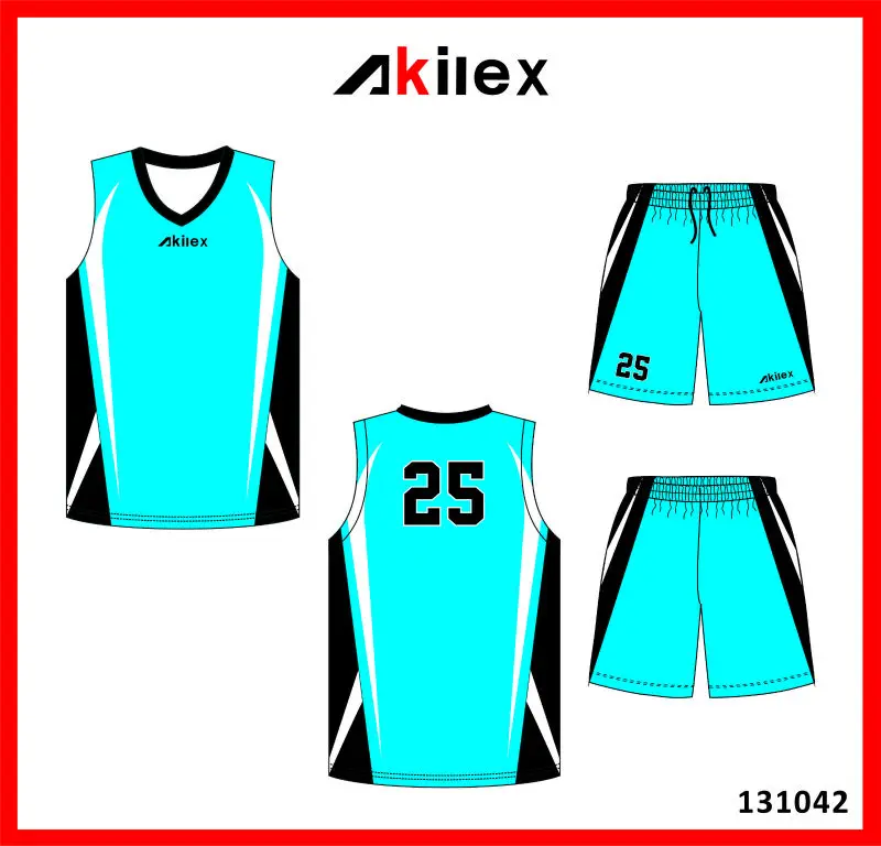 blue green basketball jersey