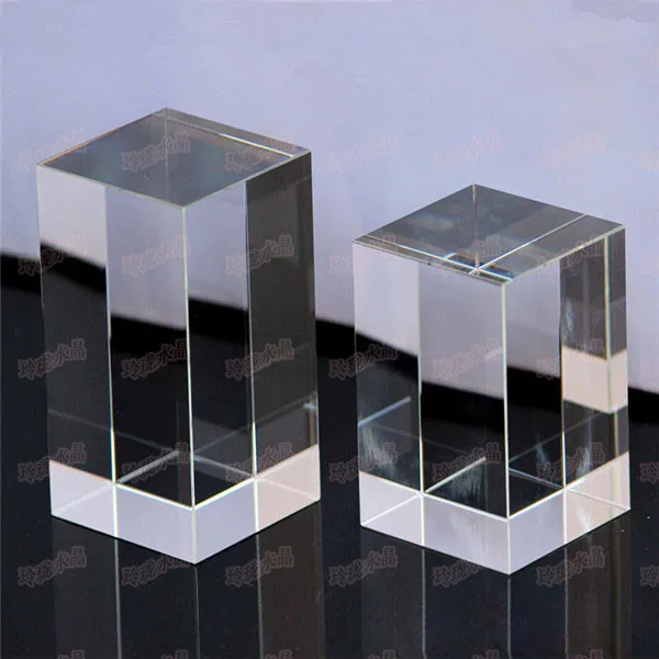 Customized Wholesale Glass Block Crystal Cut Corner Glass Block Buy
