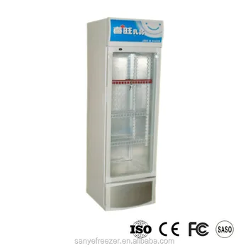 single door coke fridge