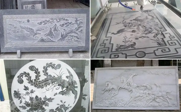 diamond cutter dsp controller  engraving 3d carving marble cutting machine for stone cnc router 