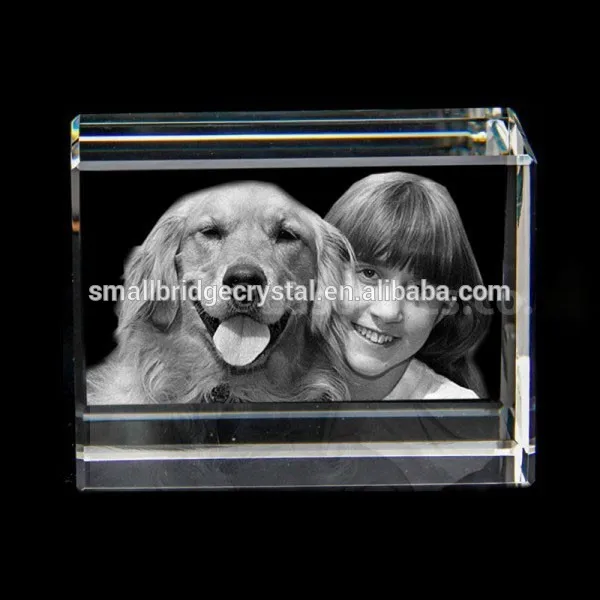 product laser engraved 3d photo frame crystal birthday gift xq nd0102344-21