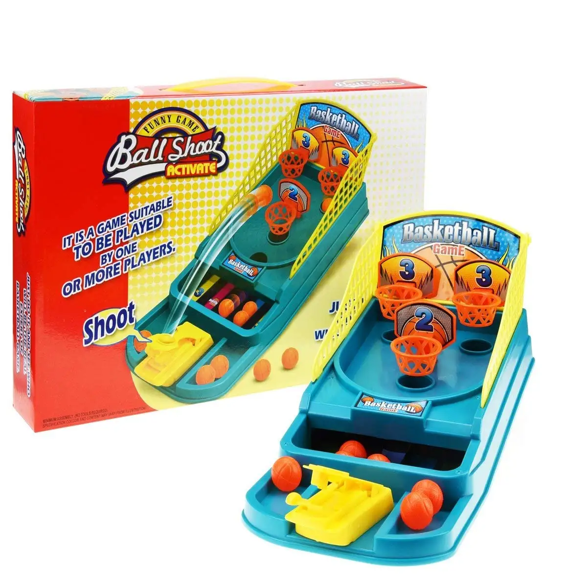 Favtoy Dominion - Classic Arcade Hoops Mini Basketball Games Shooting Game Toys Finger Sport Game Desktop Table Sports Toys for Kids Adults