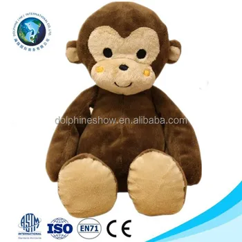 2017 Soft Material Plush Monkey Names Cute Brown Stuffed Toy Product On