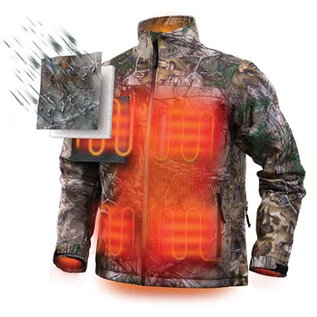 Heated Hunting Clothes >> Electrical Graphene Rechargeable Battery Heated Camo Hunting Clothes Heated Hunting Clothes >> Electrical Graphene Rechargeable Battery Heated Camo Hunting Clothes