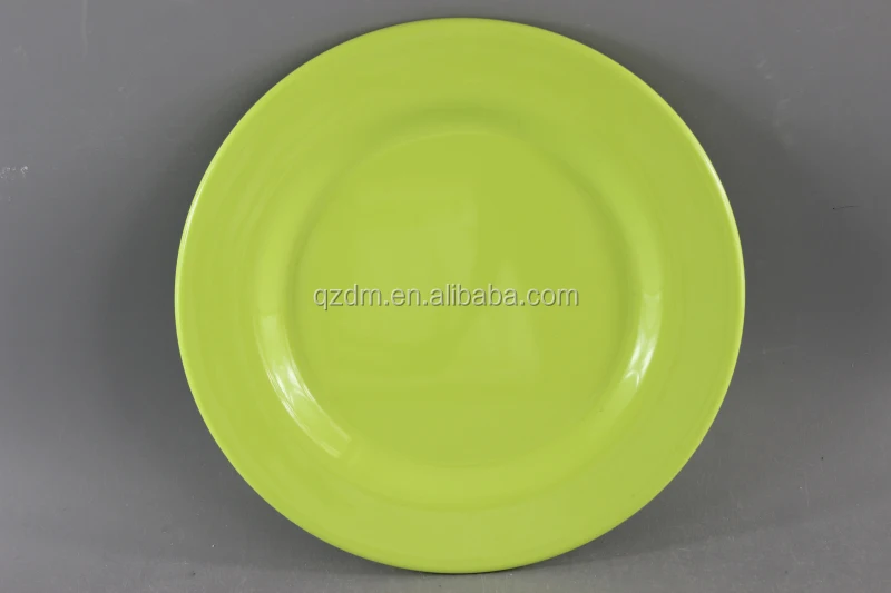 Good quality melamine Yellow plate Dinnerware Plate Foodgarde