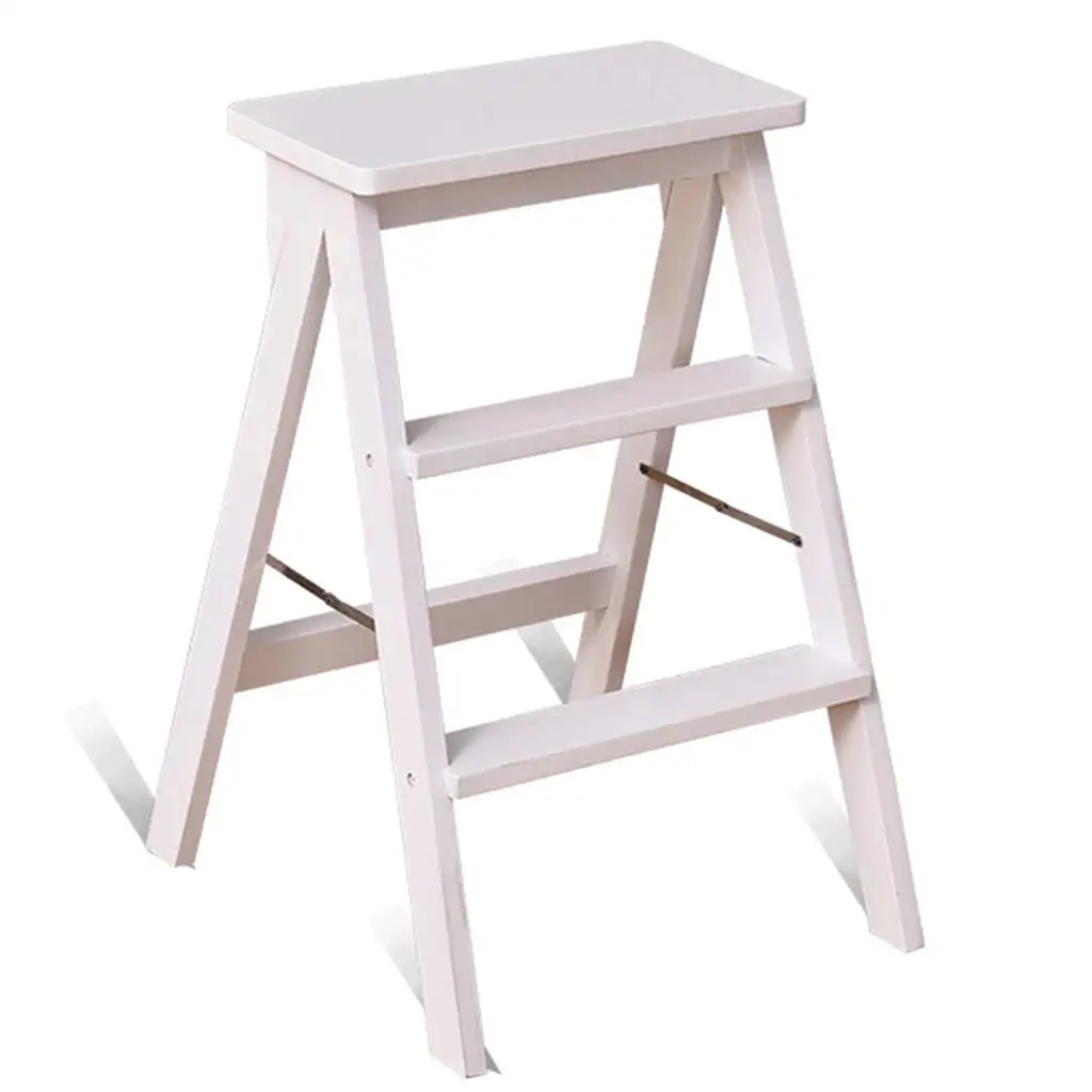 Size 3 Steps Aluminum Alloy Herringbone Ladder 3 Steps Home