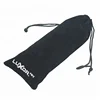 High Quality Long Drawstring Black Velvet Pen Pencil Pouch for Different Use