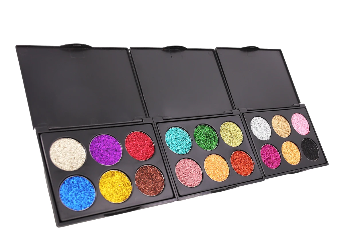 Glitters Eyeshadow Make Up Eye Shadow Diamond Rainbow Pressed Shimmer