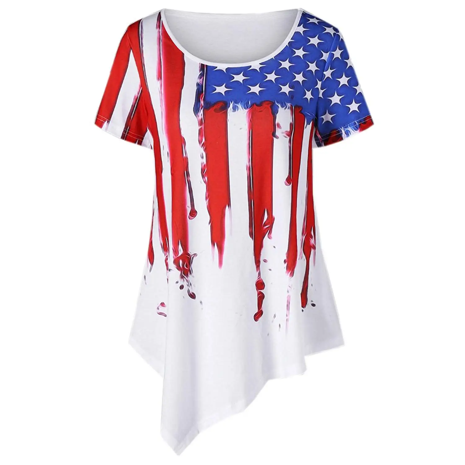 plus size 4th of july shirts