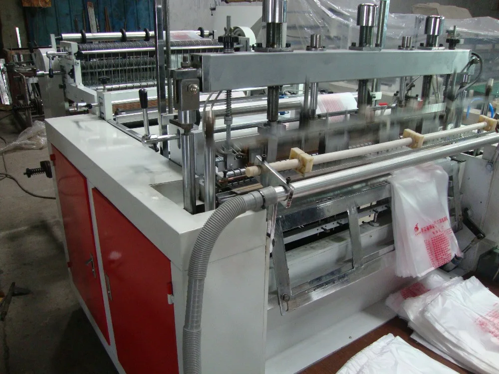 Computer Controlling Nylon Shopping Pe Plastic Bag Machine With Good