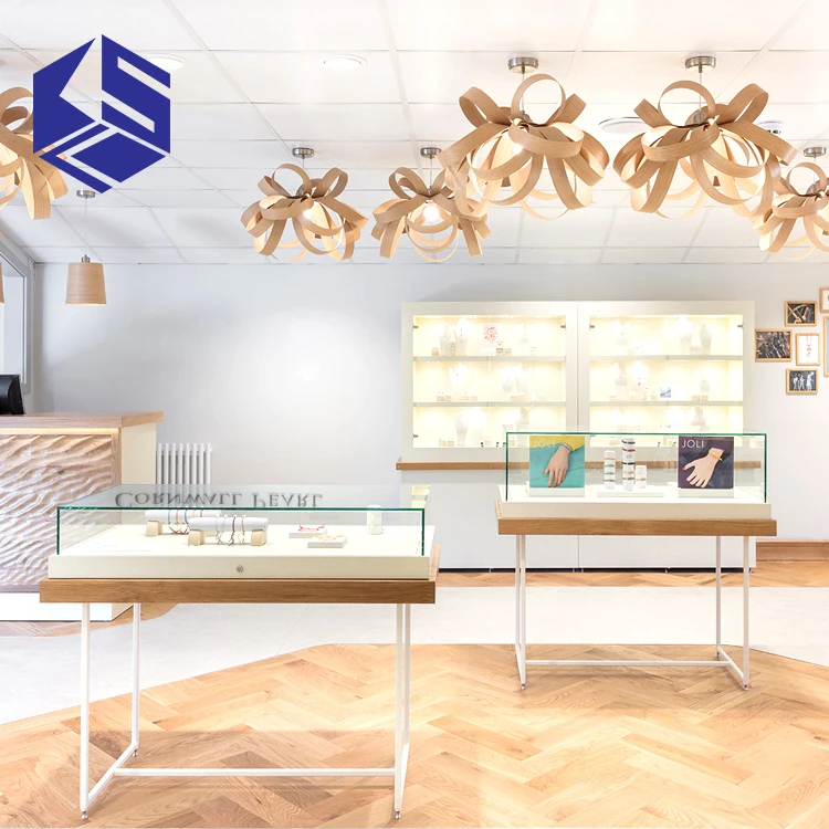 Fancy Jewelry Store Showcase Design Wooden Jewelry Shop Furniture