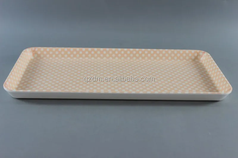 Melamine Rectangle Tray ,Homeware Tea tray 35X16.5CM