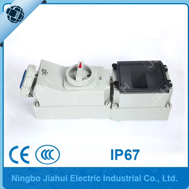 Ip67 International Standard Socket With Duo Interlock And Din Standard ...