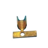 Completely encased bare copper terminals of copper wire end tinned quick connect wire terminal