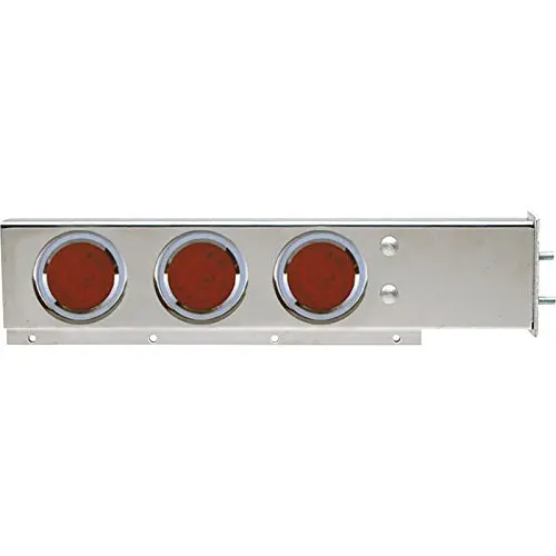 Amber Trux Accessories TLED-FG2A Marker Light Chrome Flatline 13 Diode LED Light 