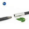 Lenton type taper thread coupler for building material