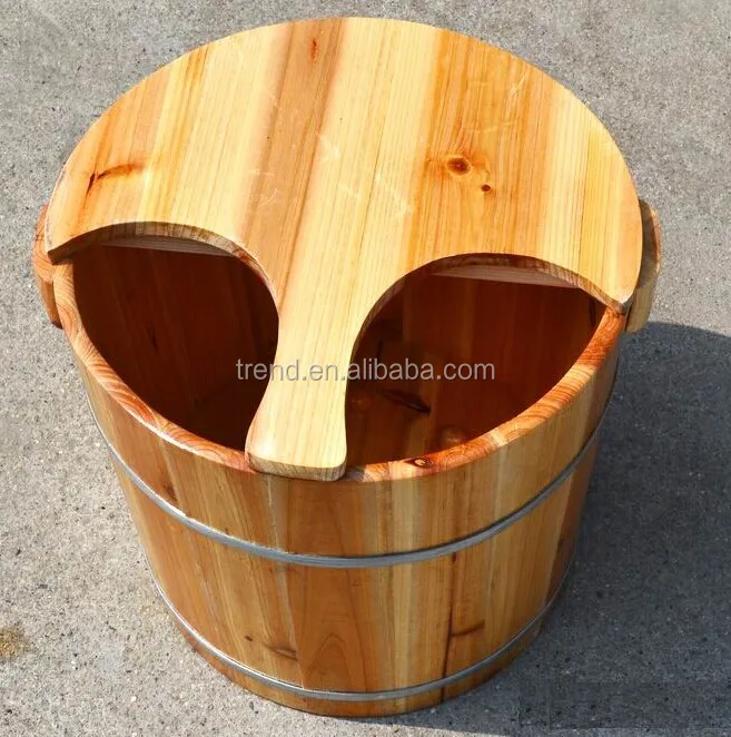 Foot Spa Massage Wooden Bucket 26,40cm Height,Diameter 37cm Buy Foot