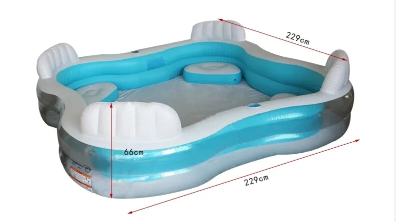 intex swimming pool with seats