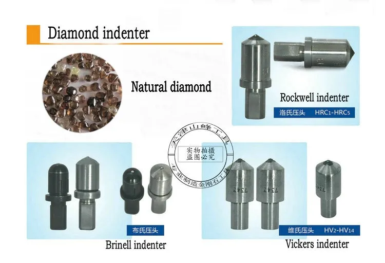 Hrc5 Diamond Indenter Suitable For Rockwell Diamond Hardness Tester