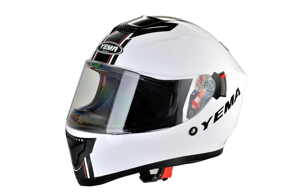 Yema Atv Motorcycle Full Helmet Viking Helmet With Dot Certification