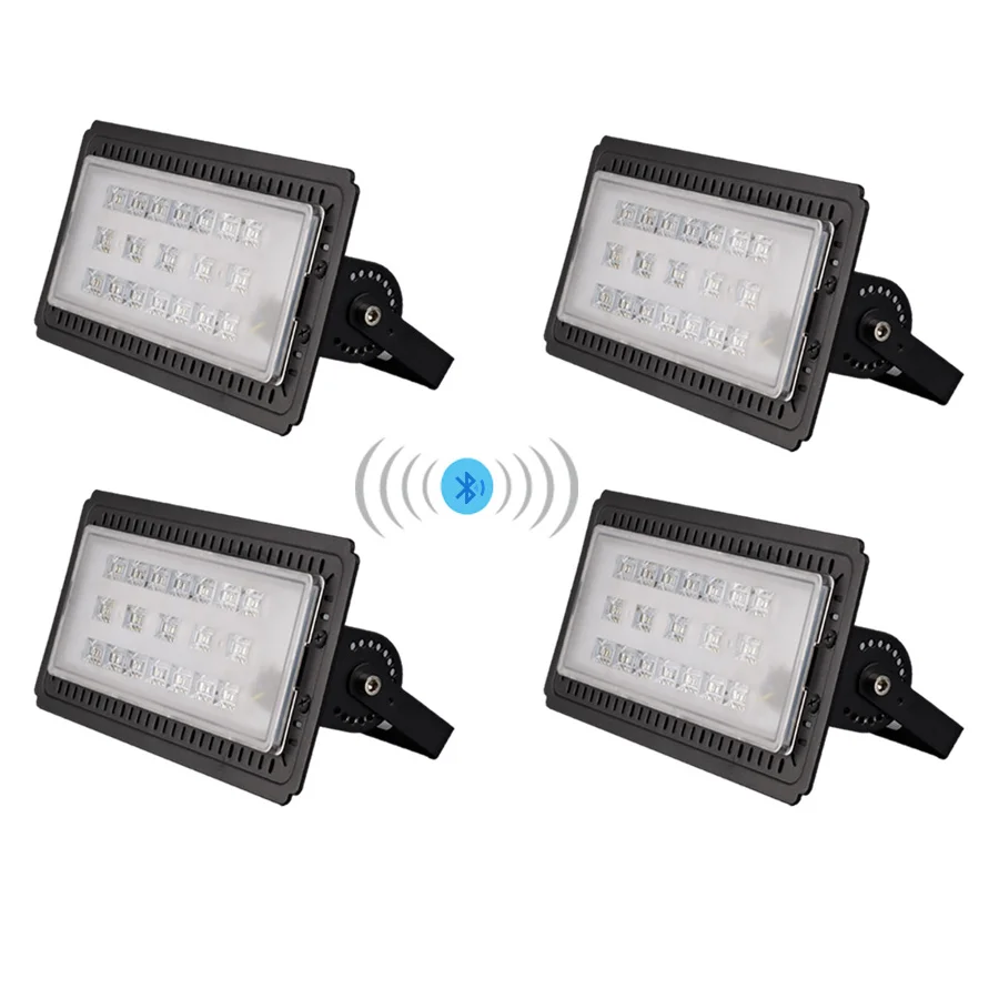 Ultra Slim 30W LED Flood Lights RGB IP65 Waterproof LED Security Lights Indoor and Outdoor Floodlight