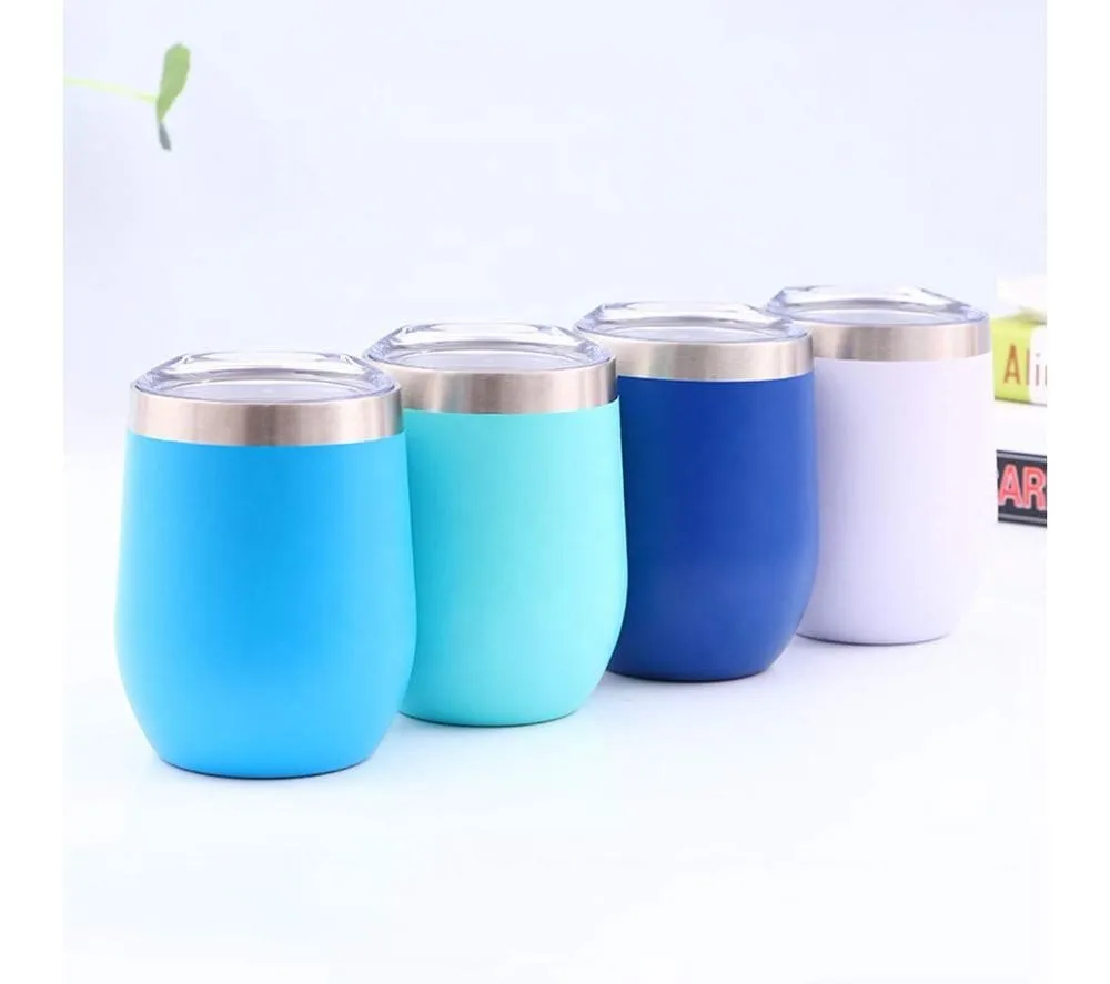 16oz Large Stainless Steel Vacuum Insulated Camping Coffee Mugs With