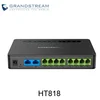 Grandstream 8 port voip ip ata gateway HT818 Analog Telephone Adapter