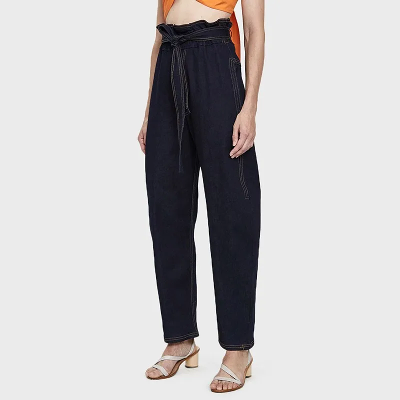 black jeans long length