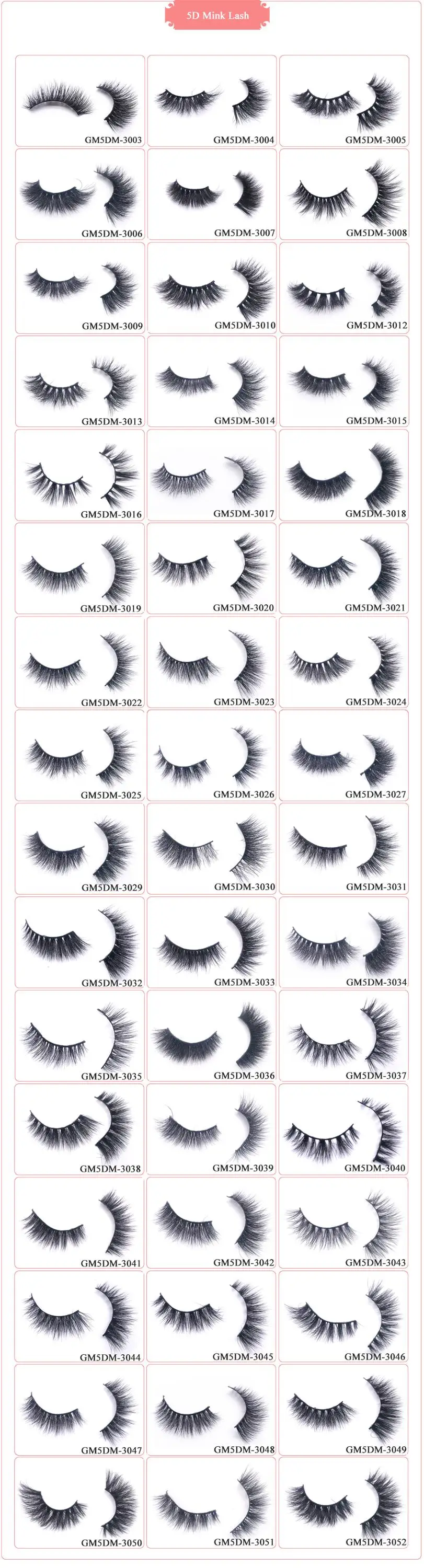5D Mink Eyelash
