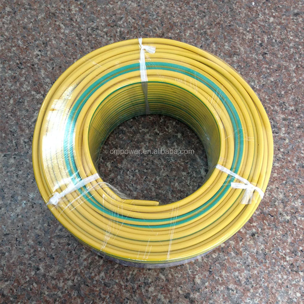 75mm2 Pvc Insulated Yellow Green Grounding Cable - Buy Pvc Insulated