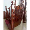 hot sale solid pine wood stair railing newel railing