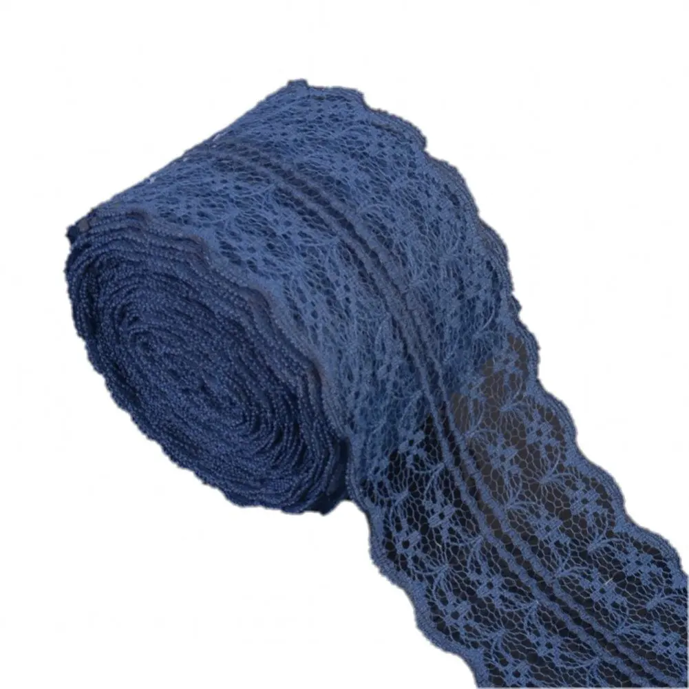 navy lace ribbon