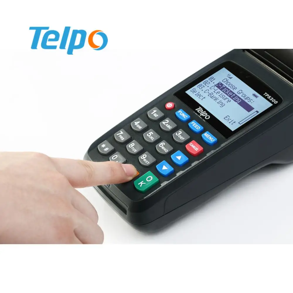Telepower Tps300b Retail Restaurant Shop Hand Electronic Billing