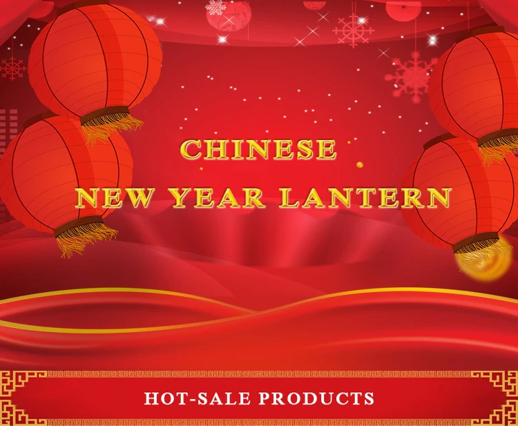Meilun Art Crafts Cny Outdoor Chinese Red Silk Lanterns New Design