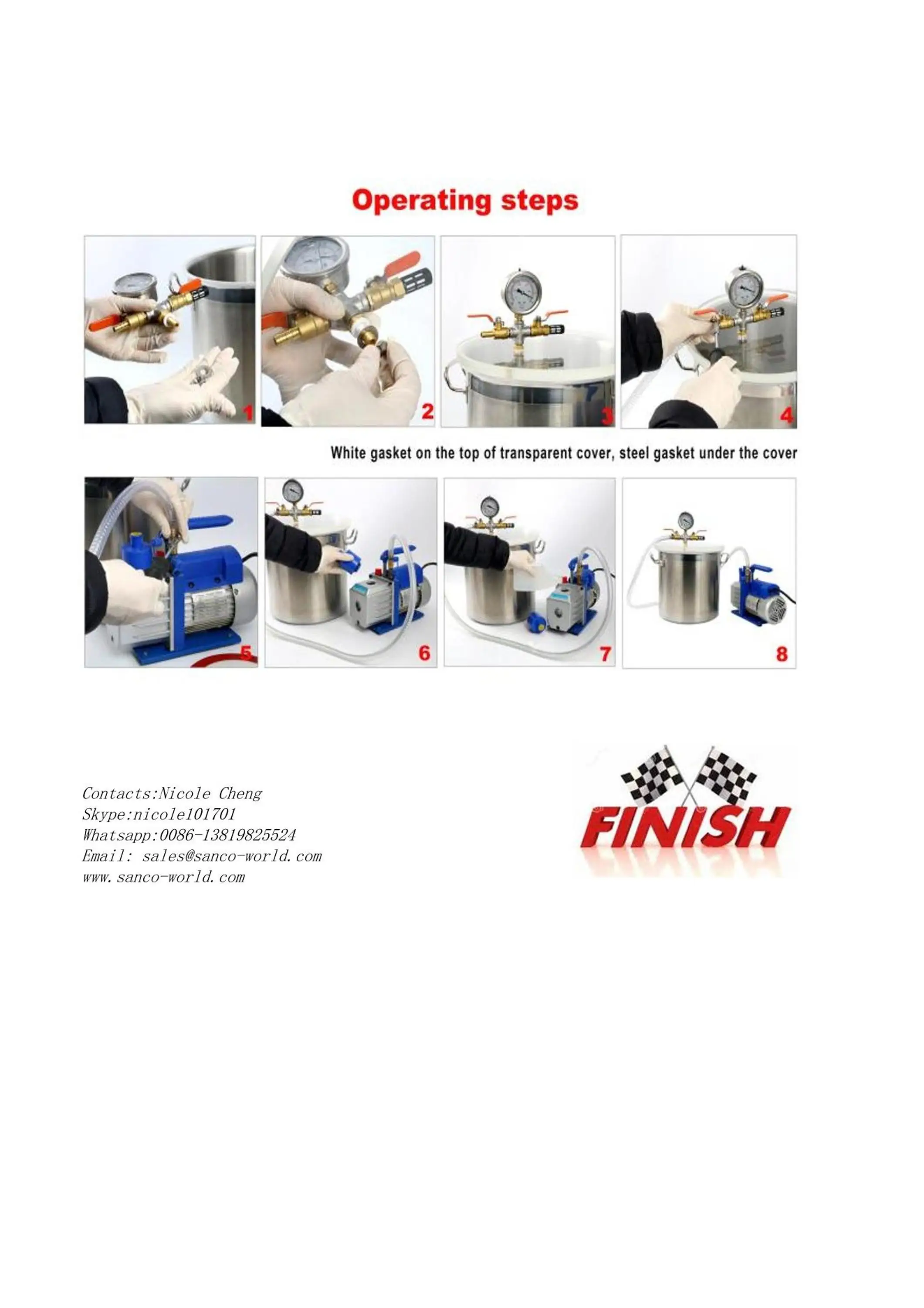 Vacuum Chambers 5 Gallon Vacuum Degassing Chamber Kit with 5 CFM Pump Not for Wood Stabilizing